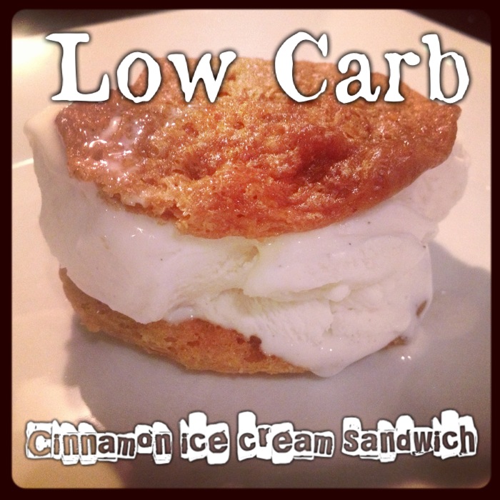 The Busy Broad Low Carb Cinnamon Ice Cream Sandwich