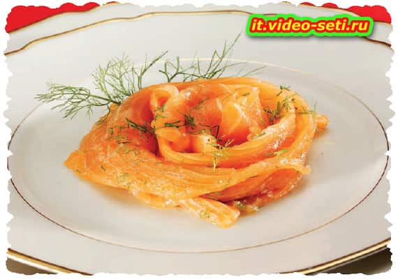 Salmone marinato Salmone marinato