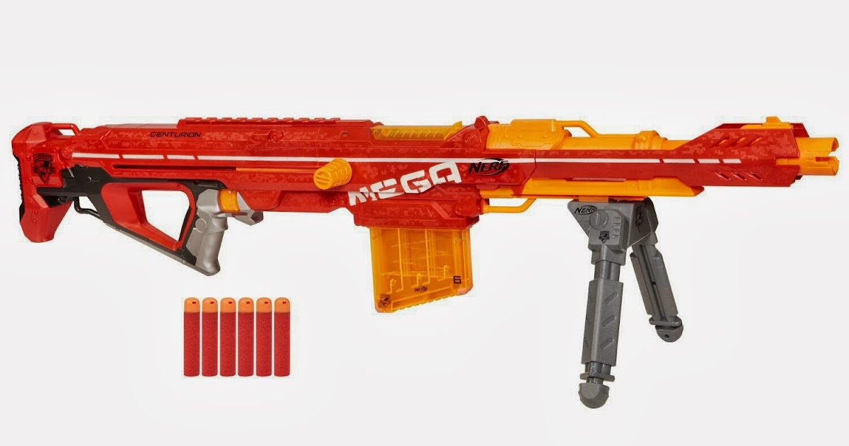 NERF N-strike Elite Centurion Blaster Toy Mega Gun TESTED