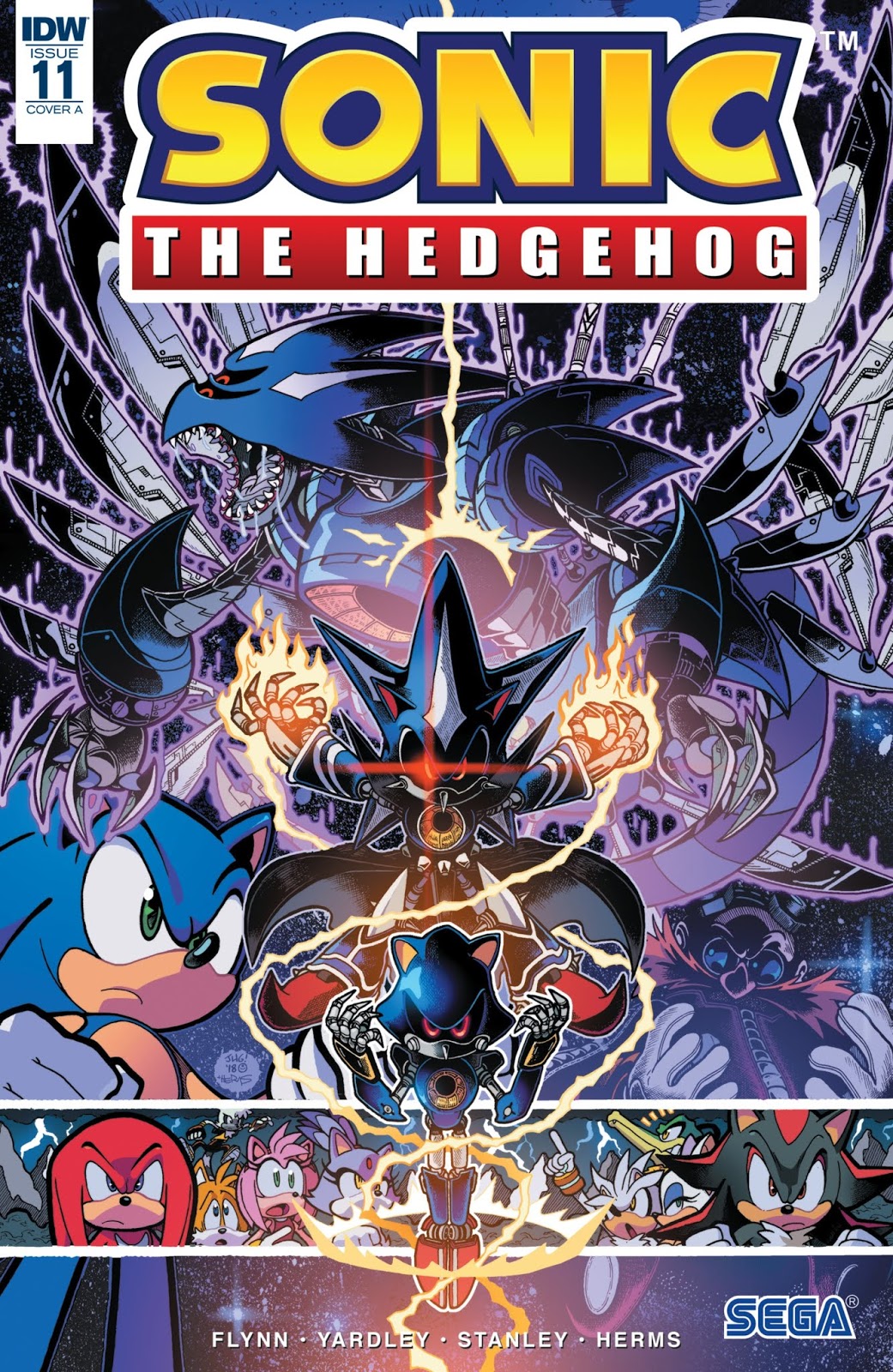Hedgehogs Can't Swim: Sonic the Hedgehog (IDW): Issue 11