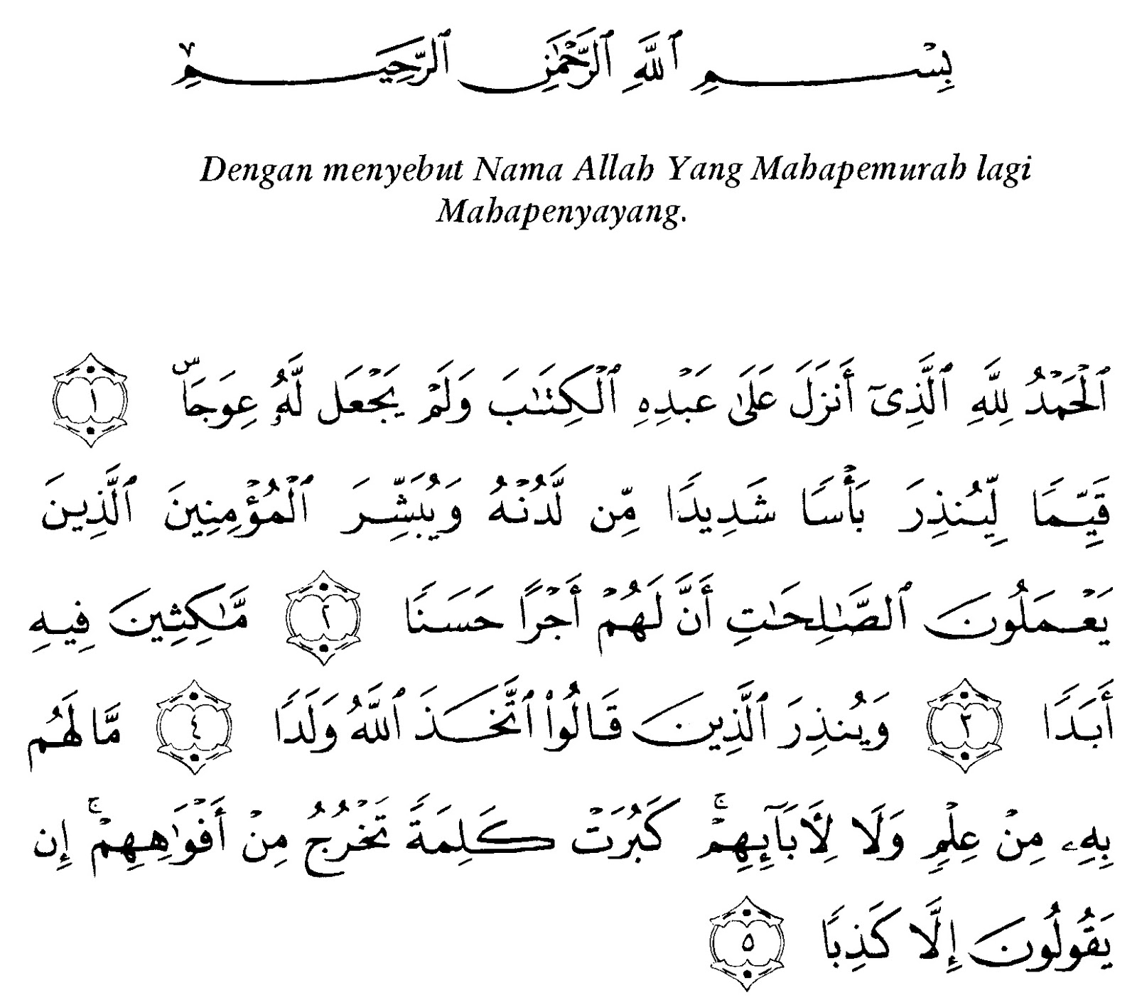 Bacaan Surat Al Kahfi Lengkap Arab Latin Dan Artinya Full