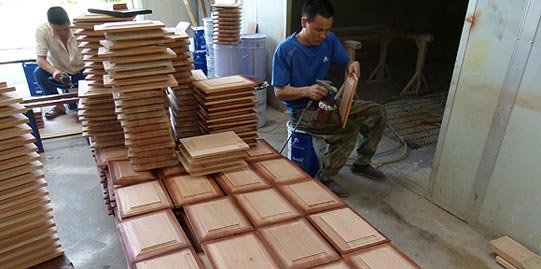 image result for Pacific Entries wood working in process