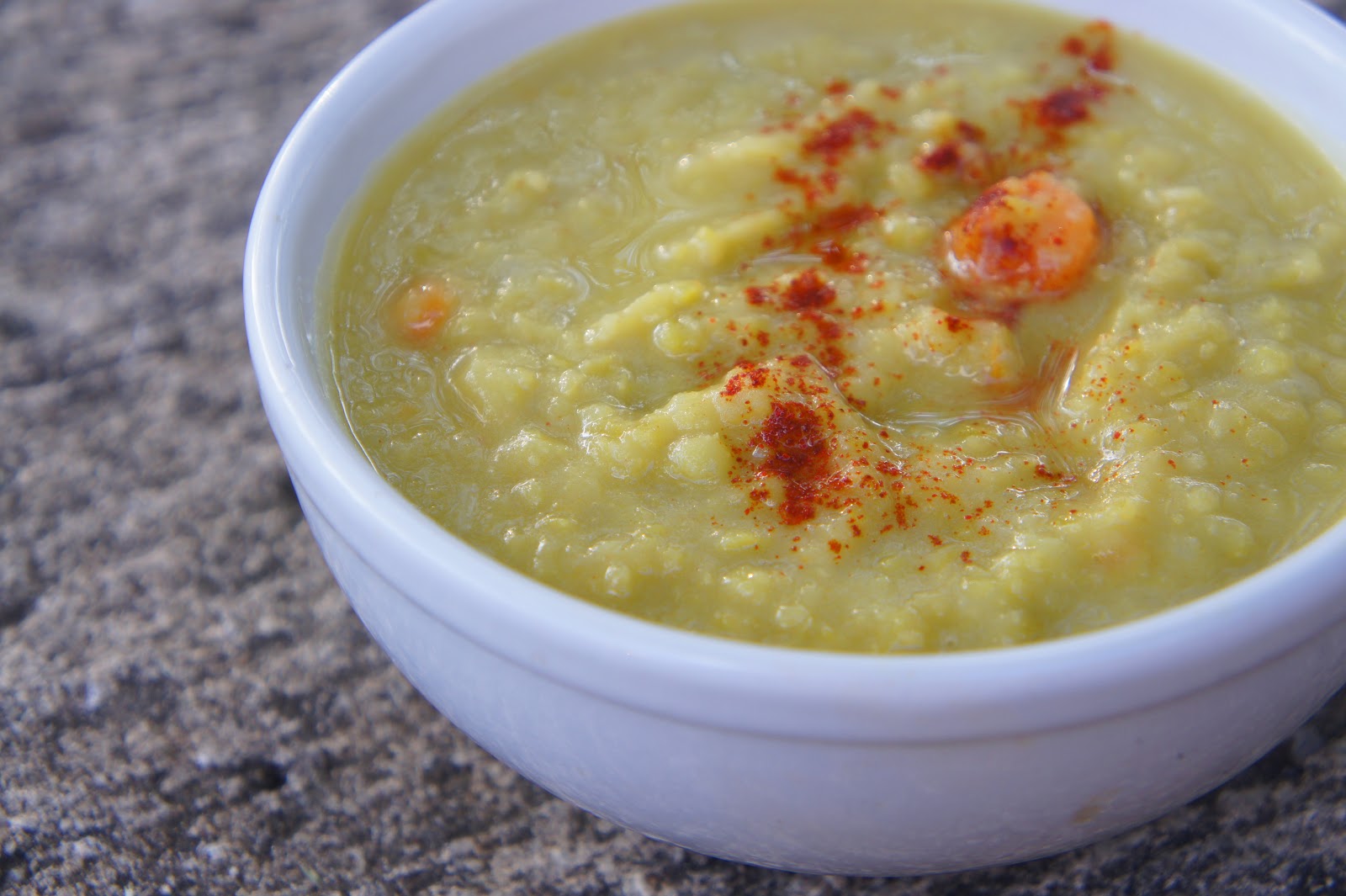 Kid Can Eat! Smoky Vegan Split Pea Soup