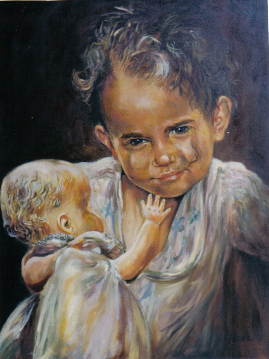 Dorian Florez 1960 | Colombian painter | Paternity Dorian Florez 1960 | Colombian painter | Paternity