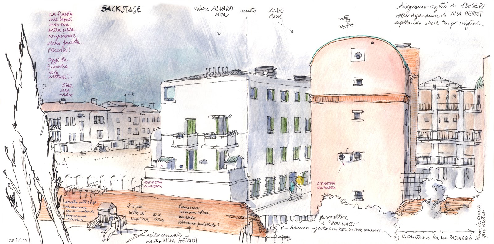 Reporting from Giudecca, the side of Venice /1 Sketchers