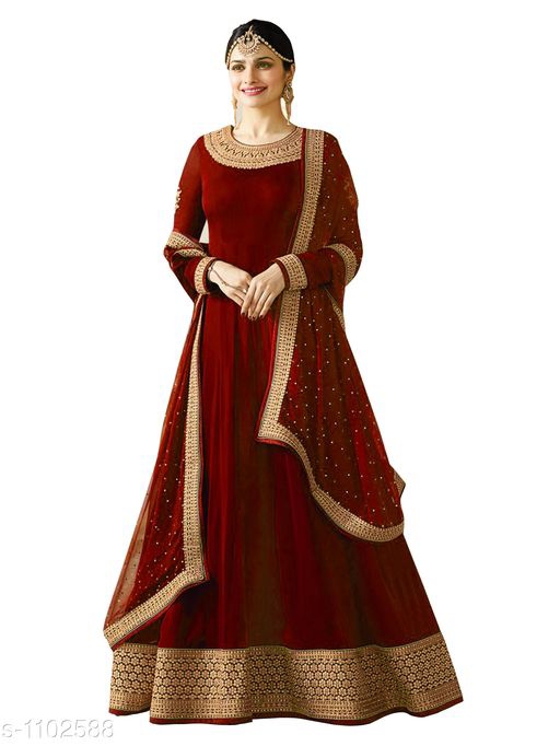 Attractive Embroidered Work Salwar Suits & Dress Materials Vol 6