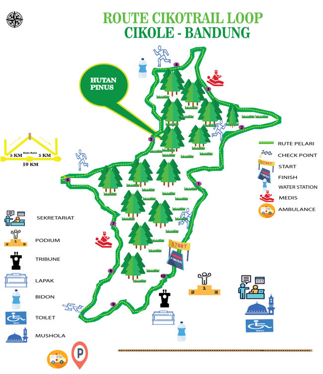 Rute Ciko Trail Running • 2018 Ciko Trail Running Route 2018
