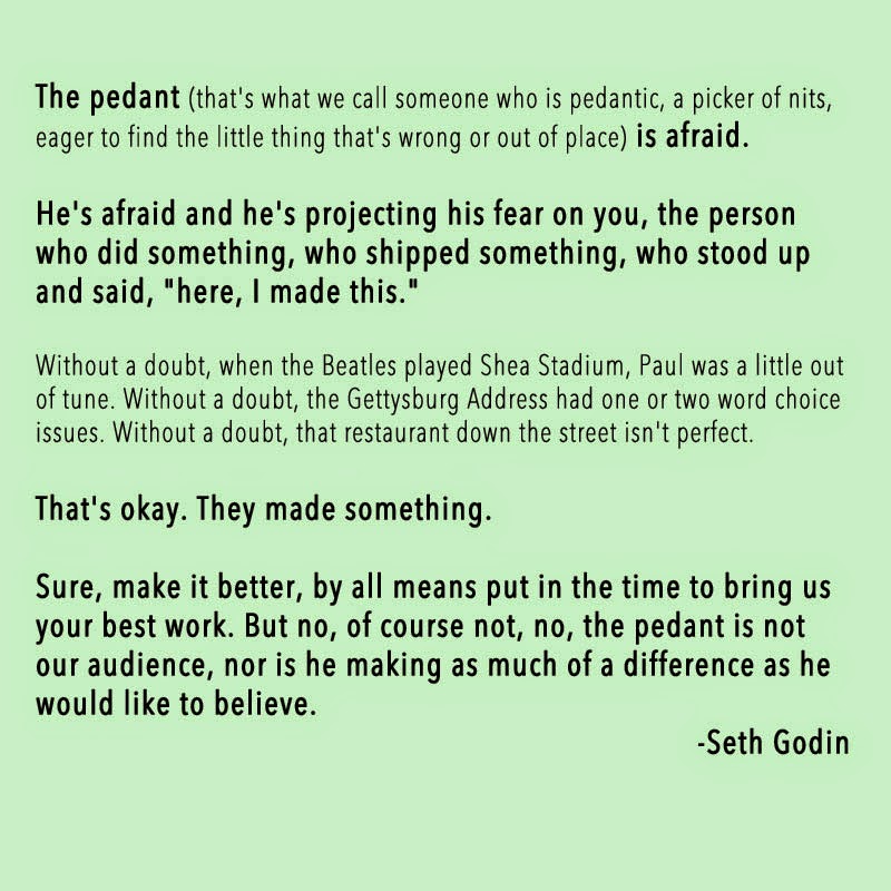 The Receptionist Inspiration! Pedants Gotta Be Pedantic (another Seth