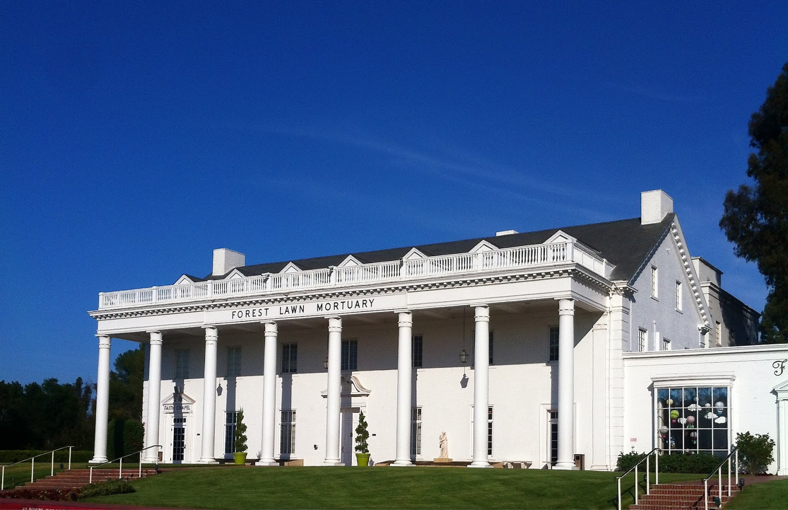 wacky tacky Waking the Dead Forest Lawn Hollywood Hills