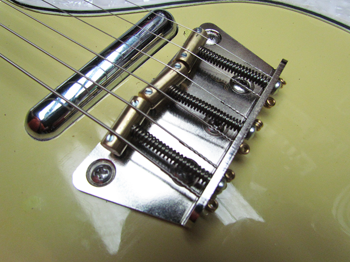CJ Guitar Tooling Bridge on Danelectro DC2 Crawls Backward (When Alarmed)