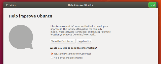 Ubuntu 18.04 privacy