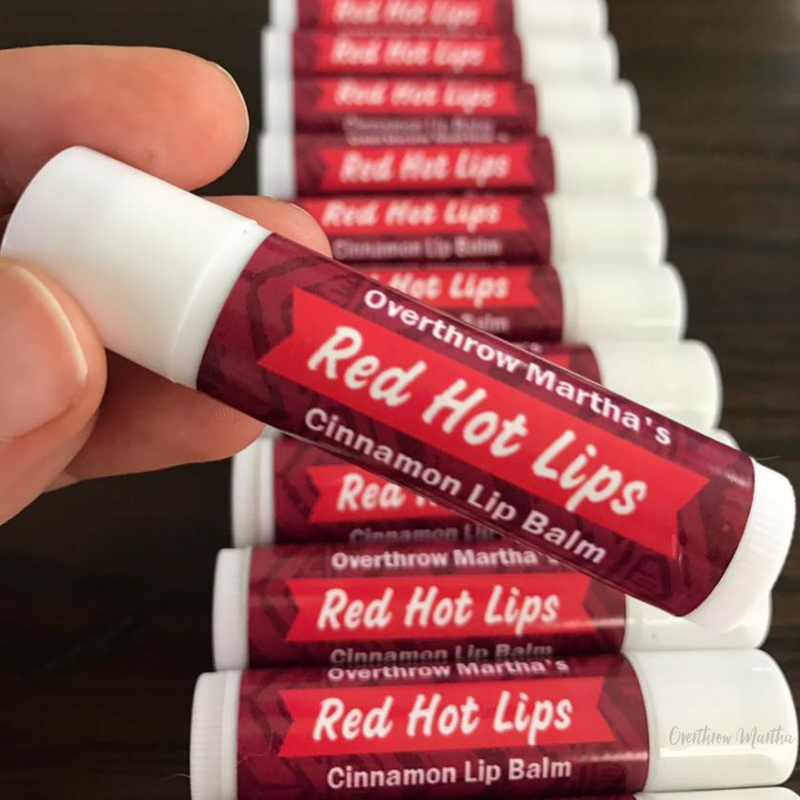 DIY Spicy Cinnamon Lip Balm Overthrow Martha