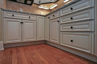 Glazed Kitchen Cabinet