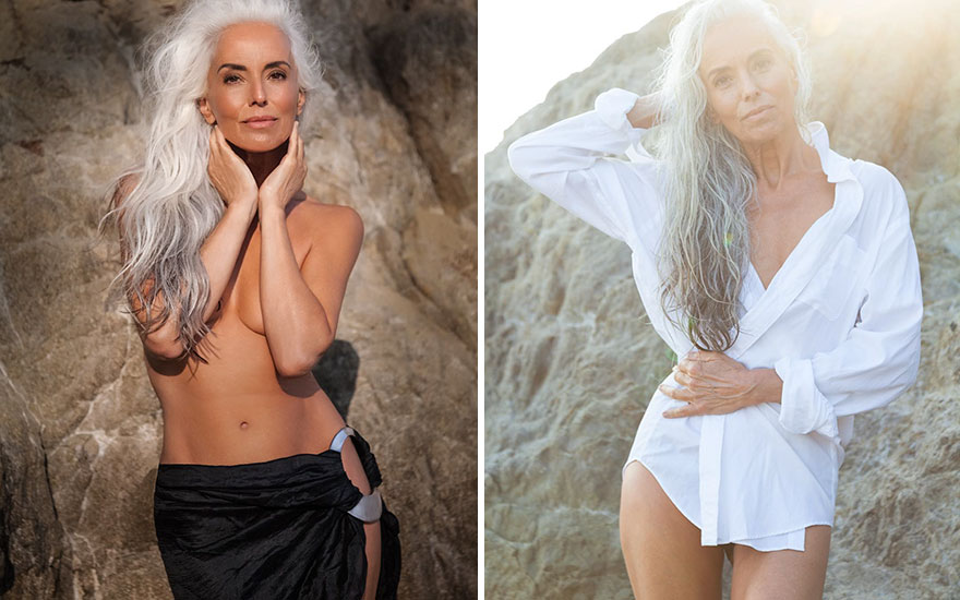 61-Year-Old Model Absolutely Rocks Her Swimsuit Campaign, And Shares Her Beauty Secrets 61-Year-Old Model Absolutely Rocks Her Swimsuit Campaign, And Shares Her Beauty Secrets
