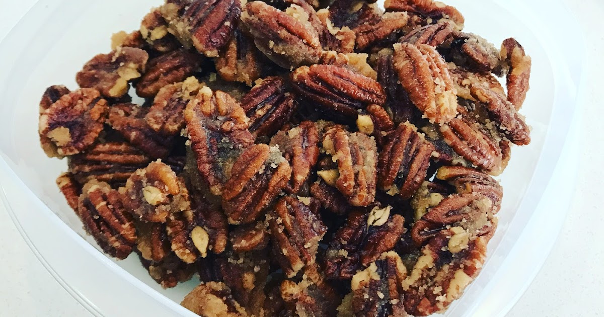Keto Glazed Pecans Caroline's Keto Kitchen