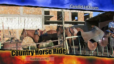 Candid-HD - Country Horse Ride. Full version.