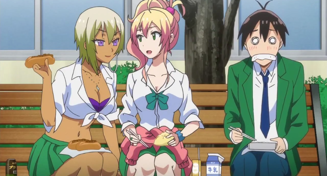 Did anyone notice that Yame and Junichi from “Hajimete no gal