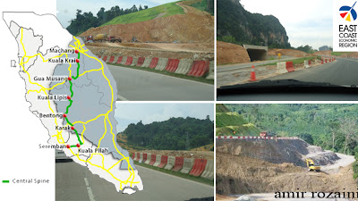 central spine road alignment