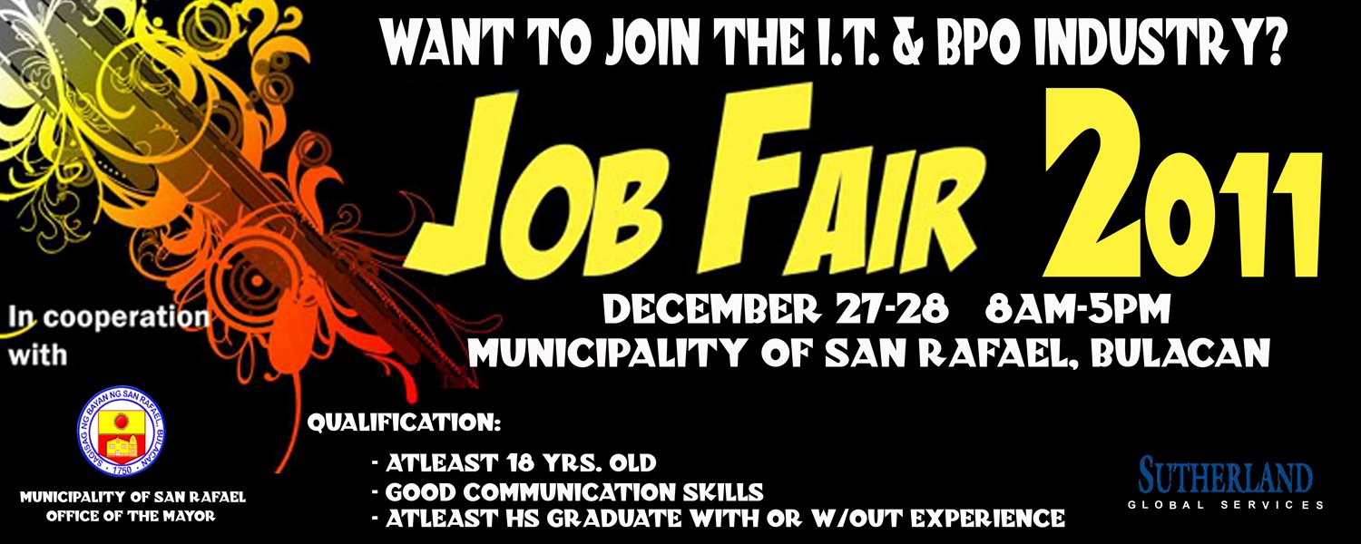 Mabuhay Online SAN RAFAEL JOBS FAIR Sutherland to hire 2,000 call center agents