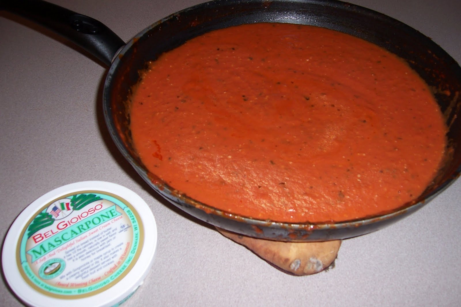 Year of the Cook TOMATO MASCARPONE SAUCE
