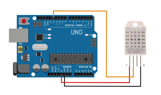Arduino-DHT22 Connection