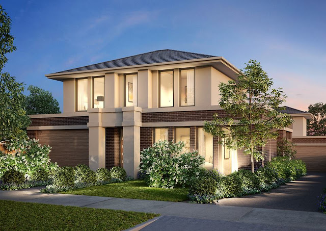 Desain rumah mewah minimalis modern 2 lantai Desain rumah mewah minimalis modern 2 lantai