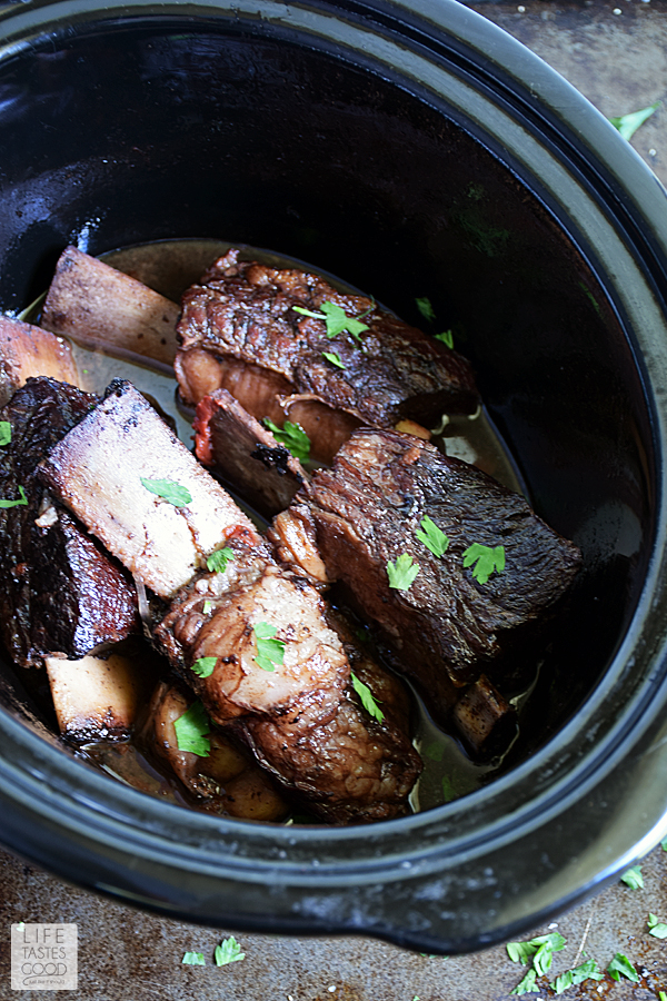 Slow Cooker Red Wine Short Ribs Life Tastes Good