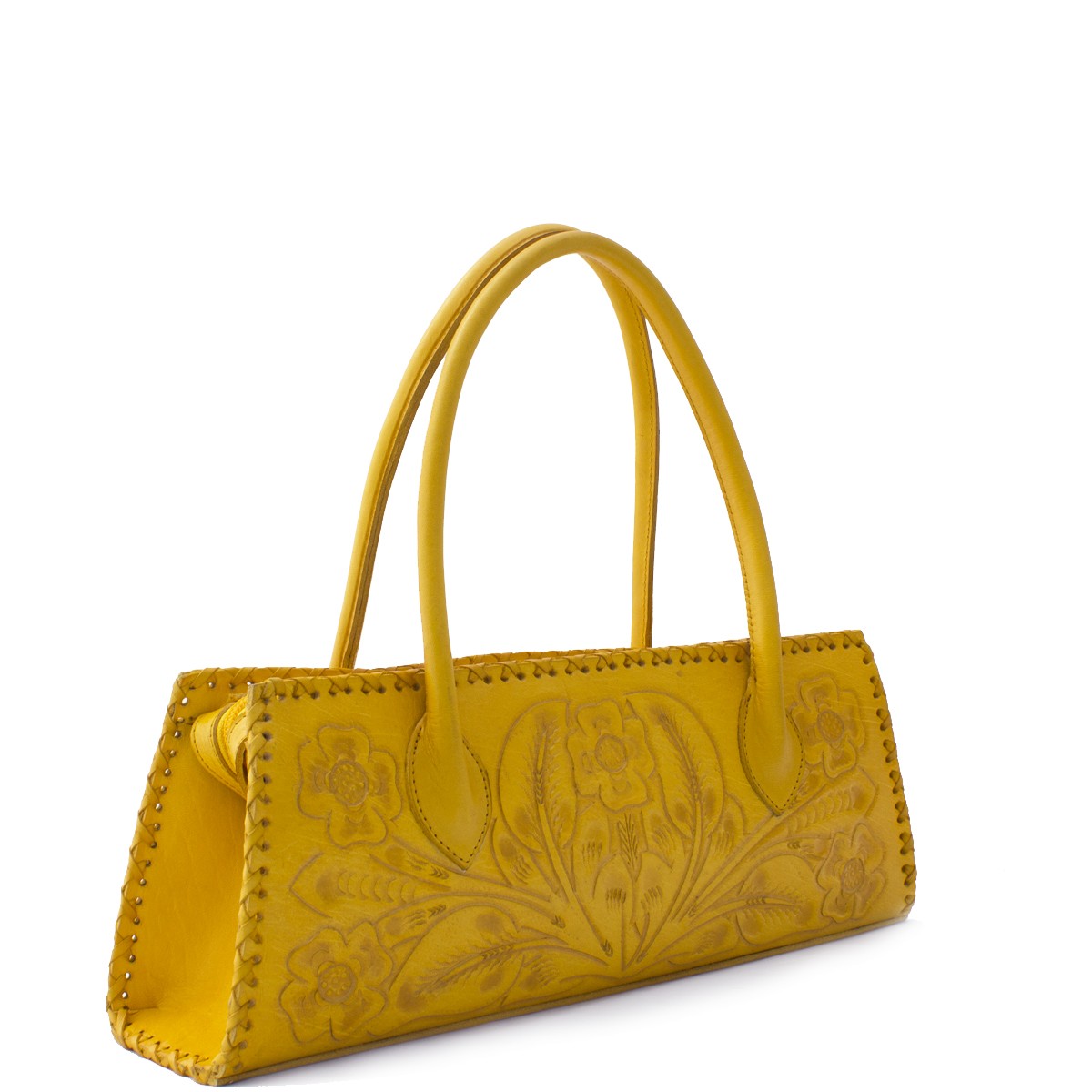 Elegance of living Yellow Handbags