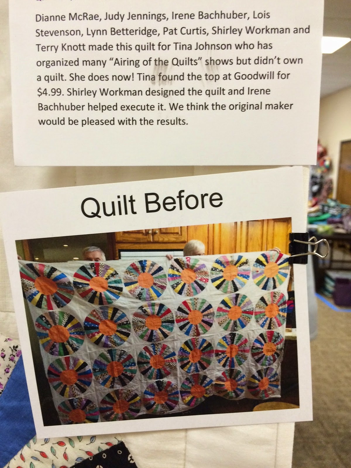 Humble Quilts Airing of the Quilts Show