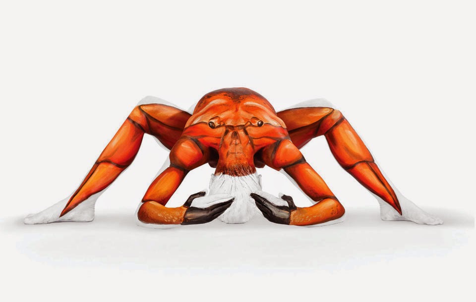 03-Crab-Emma-Fay-You-as-a-Canvas-in-Body-Painting-www-designstack-co