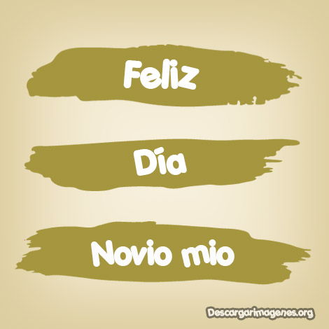 Buenos días novio.