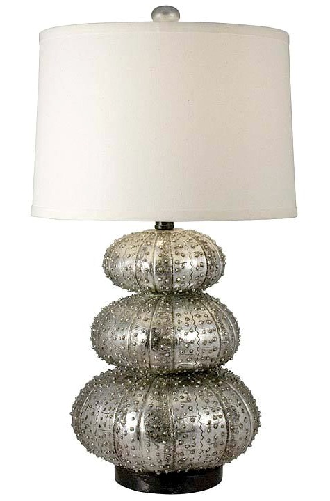Silver Urchin Table Lamp