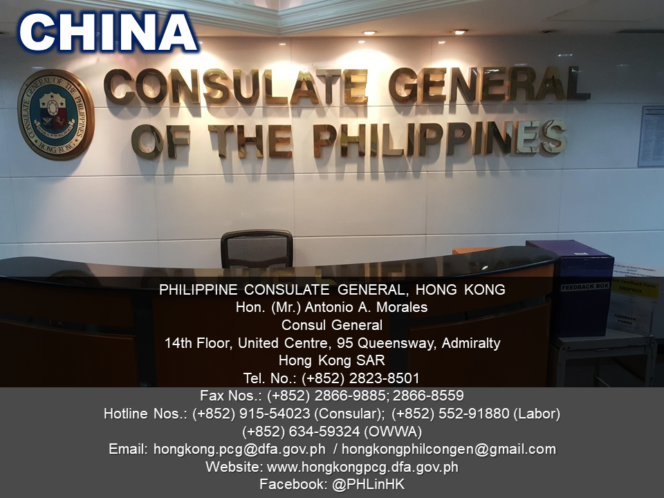 List of Philippine Embassies And Consulates Around The World