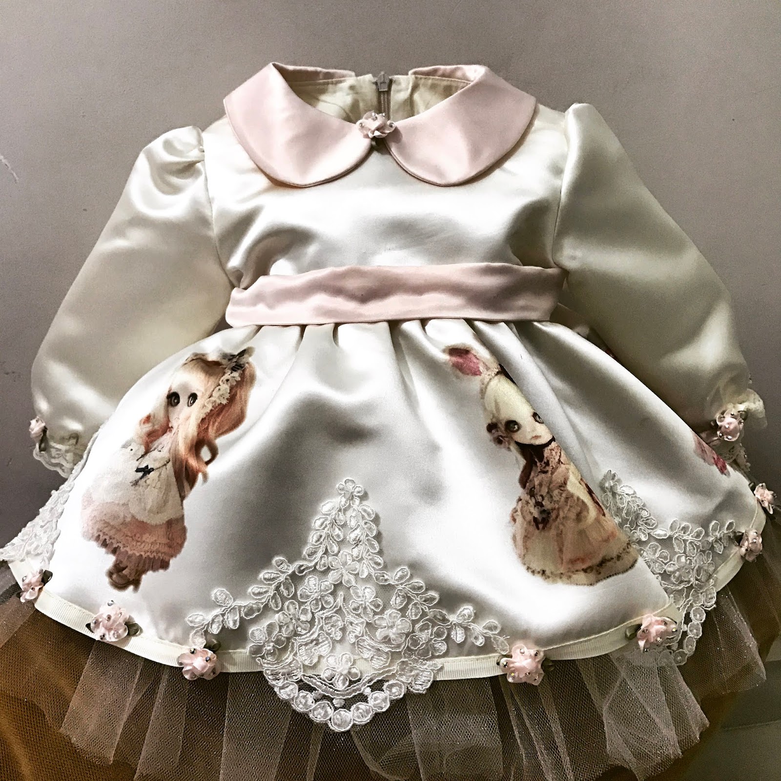 İLK BEBEK ELBİSESİ TASARIMI Fairy of Colors