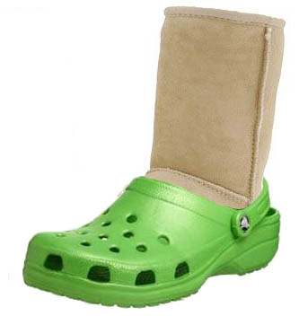ugg croc toe shoe