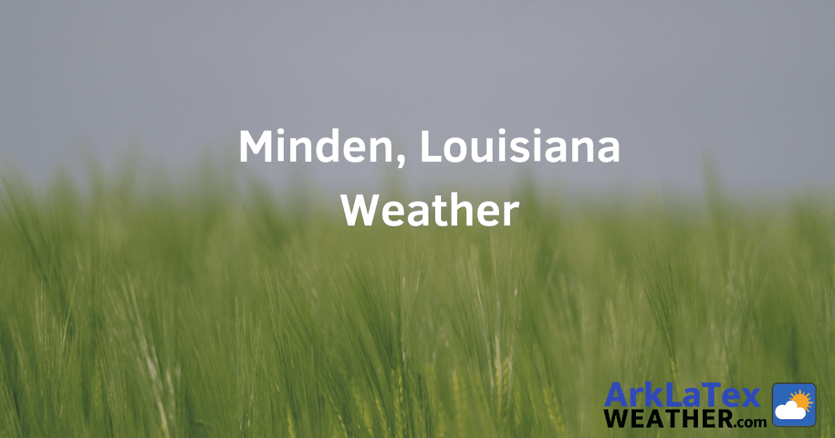 Minden, Louisiana Hourly, Daily and Weekly Weather Forecast in Webster Parish
