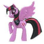 My Little Pony Magazine Figure Twilight Sparkle Figure by Luppa