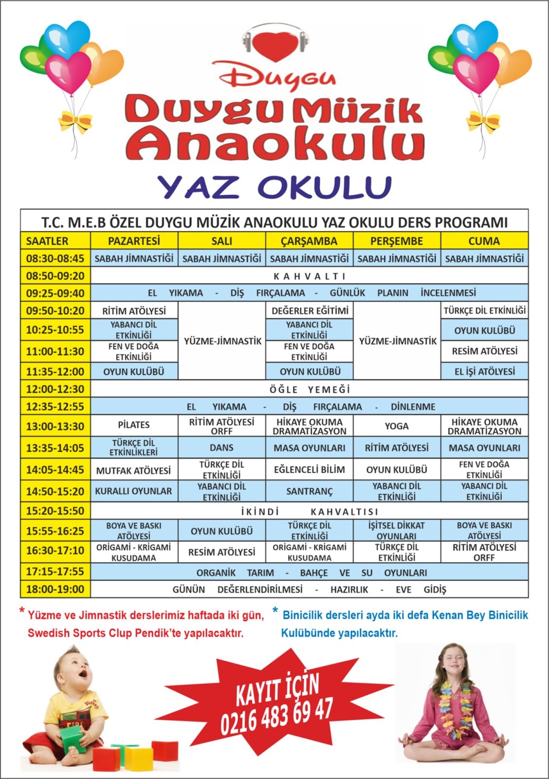 Hilal Matbaacilik Anaokulu Brosurleri Ve El Ilani Ornekleri
