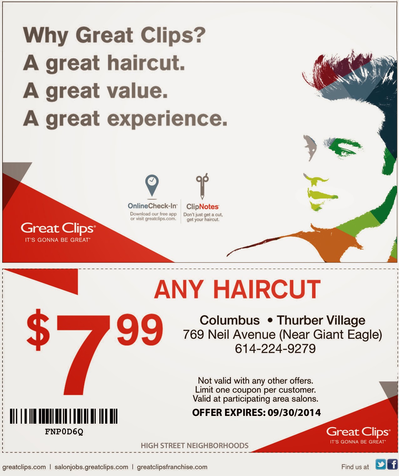 Free Printable Coupons: Great Clips Coupons