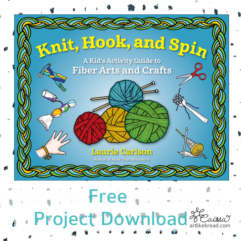 Art, Like Bread How to Make a Yarn Flower Using a Fork (Tutorial and