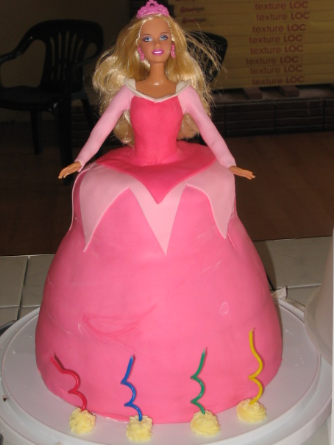Girl Food Love Cakes Barbie Cake Sleeping Beauty