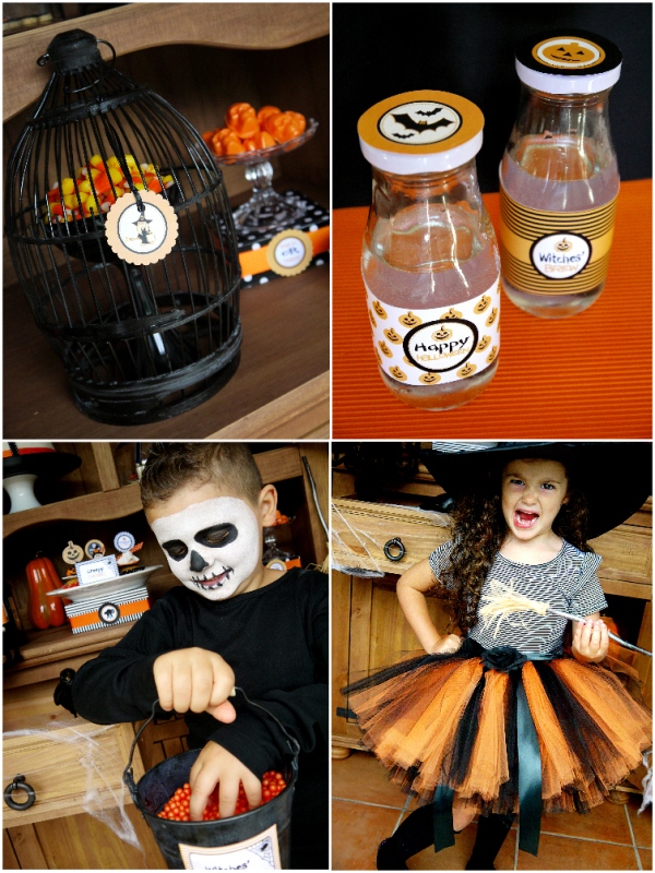 DIY Halloween Potion & Spooky Drinks Station - BirdsParty.com