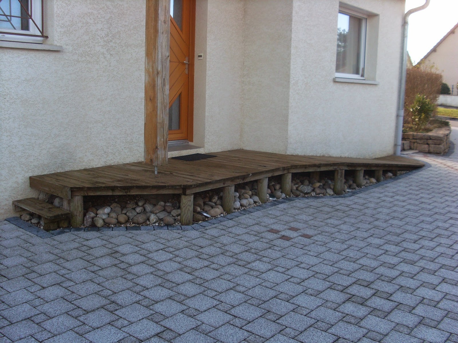 HERVIER PAYSAGES Rampe en bois