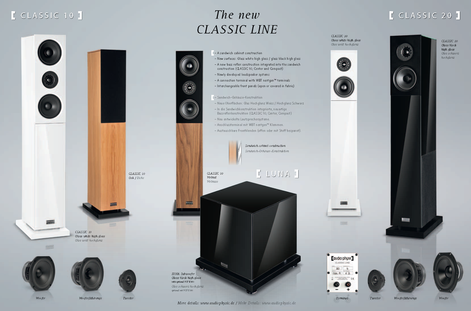 Audio Physic Classic series