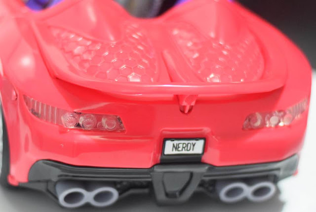 Project Mc² H₂O RC Car NERDY NUMBER PLATE