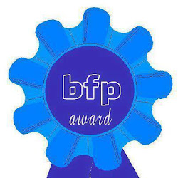 Premio "bfp award" concedido por Decogalletas y Sweetcaroline