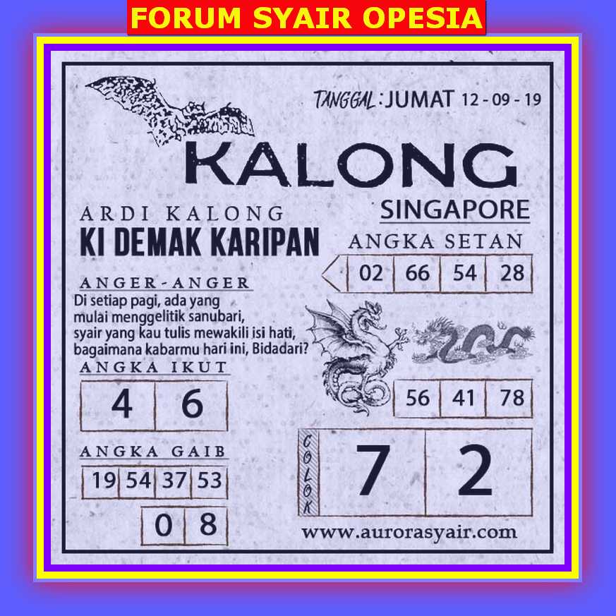 Angka Setan Sgp Kamis Pedro Gambar