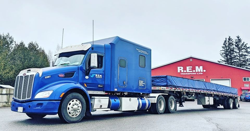 REM TRANSPORT LTD. SOLICITA CONDUCTORES DE CAMIÓN DE LARGO RECORRIDO O