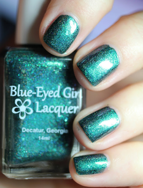 Blue-Eyed Girl Lacquer BEGL Green's Alexandrite with Me