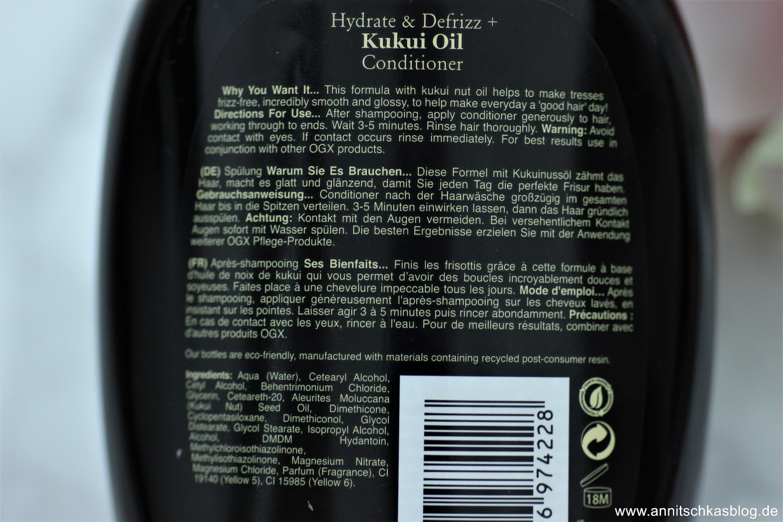 Review OGX Kukui Oil Conditioner lecker duftend und so pflegend